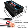 300W Modified Sine Wave Inverter USB Car Power Inverter Adapter