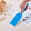 arricraft 2 Pcs Blue Plastic Spatula, Glass Railing Setting Tool