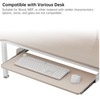 EUREKA ERGONOMIC Adjustable Keyboard Tray Under Desk, 28x11 Inch Large