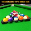 MoyanSuper Aluminum Alloy Pool Ball Rack Billiard Ball Triangle Rack