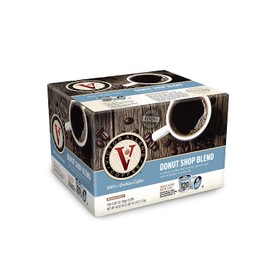 Victor Allen's Coffee Donut Shop Blend, Medium Roast, 120 Count Single Serve Coffee Pods for Keurig K-Cup Brewers