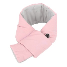 USB Heated Scarf for Men Women 3 Temperature Settings Neck Heating Pad Portable Electric Heated Scarf 105cm Pink