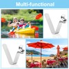 PATIKIL Kayak Paddle Snap Set of 6 Tent Pole Clips