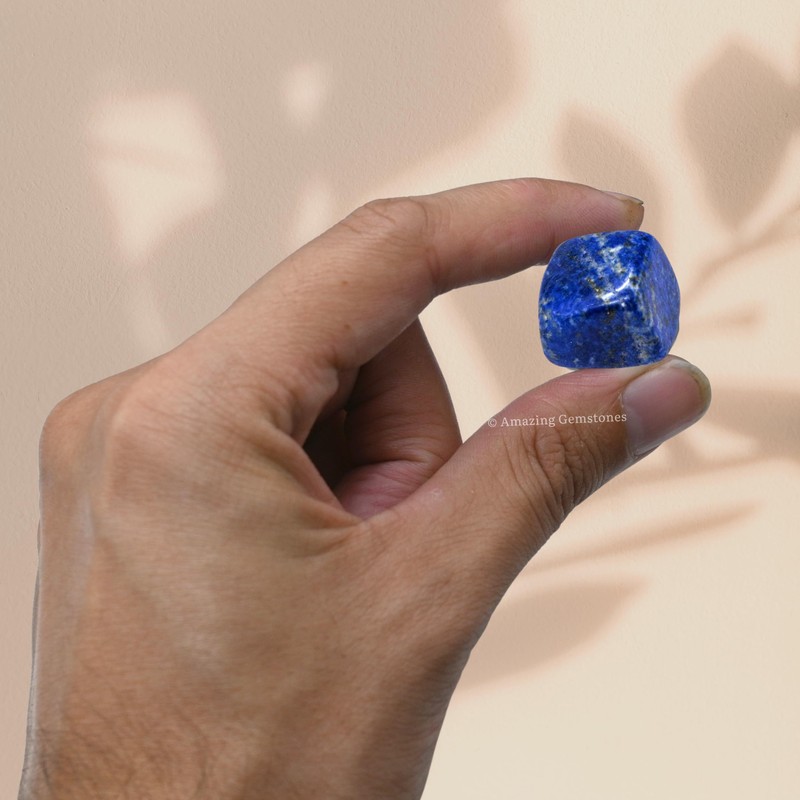 Amazing Gemstone Lapis Lazuli Crystal Tumbled Stones Polished Rocks -