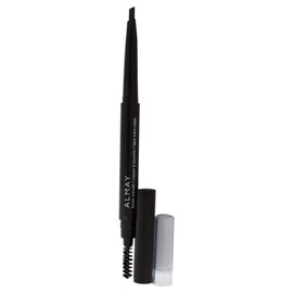 Almay Eyebrow Pencil with Eyebrow Brush, Easy to Achieve Brows, Hypoallergenic, 802 Brunette, 0.01 Oz
