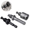 Bestgle 3Pcs 1/2-20UNF Drill Chuck Converter Adapter, SDS-Plus Hex Socket