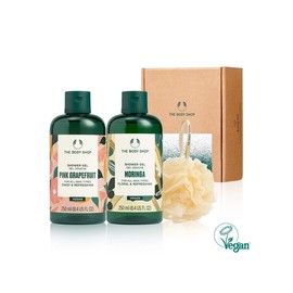 The Body Shop Pink Grapefruit & Moringa Shower Gel Gift Set (888162) / 더바디샵 핑크 그레이프후룻&모링가 샤워 젤 선물세트 (888162)