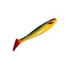 PetrisCatch Set of 4 Perch Rubber Fish + 4 Steel