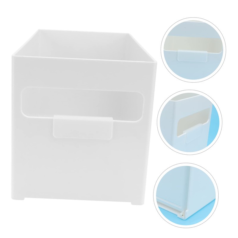 IWOWHERO 1pc Stackable Plastic Storage Box Multipurpose Organizer for Kitchen