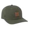 Dickies ROOMY WAXED FLAT BRIM W/LEATHER PATC
