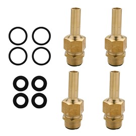 ATNVIDSG 590041 Swimming Pool Spa Brass Deck Jet Nozzle, 1/2 NPT Zodiac Deck Jet Water Design OEM: 590041 R0560400 (4 Pcs)