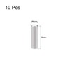 TOP-VIGOR 10Pcs 6mm x 16mm Dowel Pins Shelf Support Pegs,