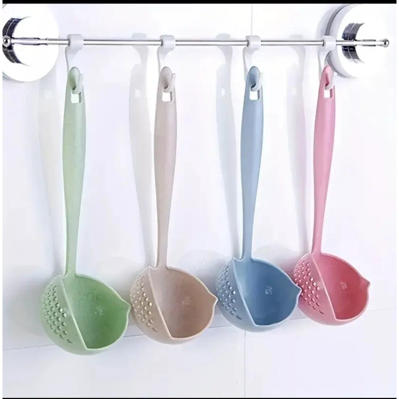 SKPYFD 2 In 1 Kitchen Ladle Soup Pan Spoon with