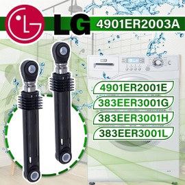 Pack of 2 Shock Absorbers Washing Machine 100N with Original Code 4901ER2003A for LG - Warranty 5 Years - ONIX TECH
