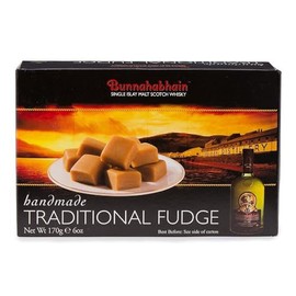 Gardiners of Scotland Handmade Fudge 150g Square Carton, Bunnahabhain Malt Fudge