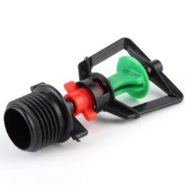 MOUMOUTEN Irrigation Sprinkler, 20Pcs Irrigation Nozzle G1/2 Micro Garden Watering Spray Head Misting Nozzle for Garden Yard Lawn