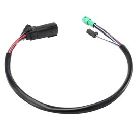 TIGERSGATE 22" Street Electra Road Glide King Extended Throttle by Wire (TBW) with A Heated Grip Wire Replace for 2008-2013 Harley Touring Models