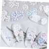 Ipetboom Nail Art Sticker Kit 40 Snowflake Nail Decals for