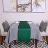WAITER TREE Table Runner Washable Velvet Luxury Green Table Runner