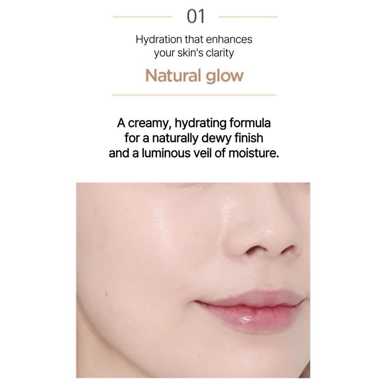 [Jungsaemmool] Essential Skin Nuder Cushion | Natural Finish | Buildable