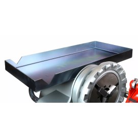 Toledo Pipe 1452 Tric Tray Hold Tool on RIDGID® 300 Pipe Threading Machine 22638