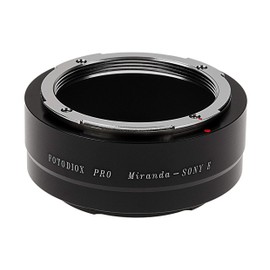 Fotodiox Pro Lens Mount Adapter Compatible with Miranda (Mir) Lenses on Sony E-Mount Cameras