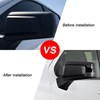 sportuli Black Mirror Cap Cover Trim Replace for 2019-2025 Chevy