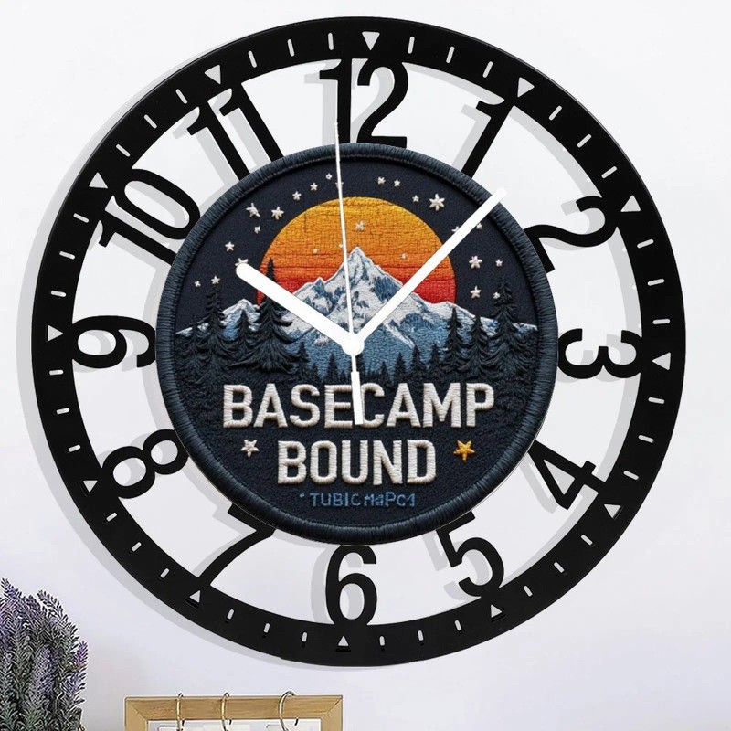 Bulk 40-Pack 25cm Iron Circular Wall Clock Set Silentsheet size: