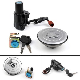 Artudatech Ignition Switch Seat Gas Cap Cover Lock Key Set for Honda CB500 F/R/X CBR500R/RA