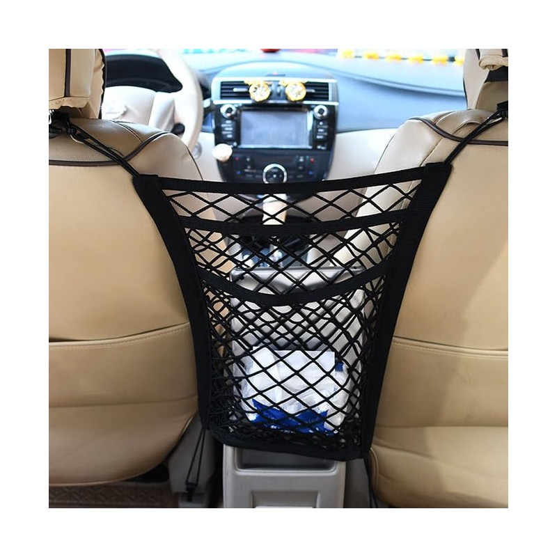 CHENGZI Car Seat Storage Mesh Pockets Storage Bag