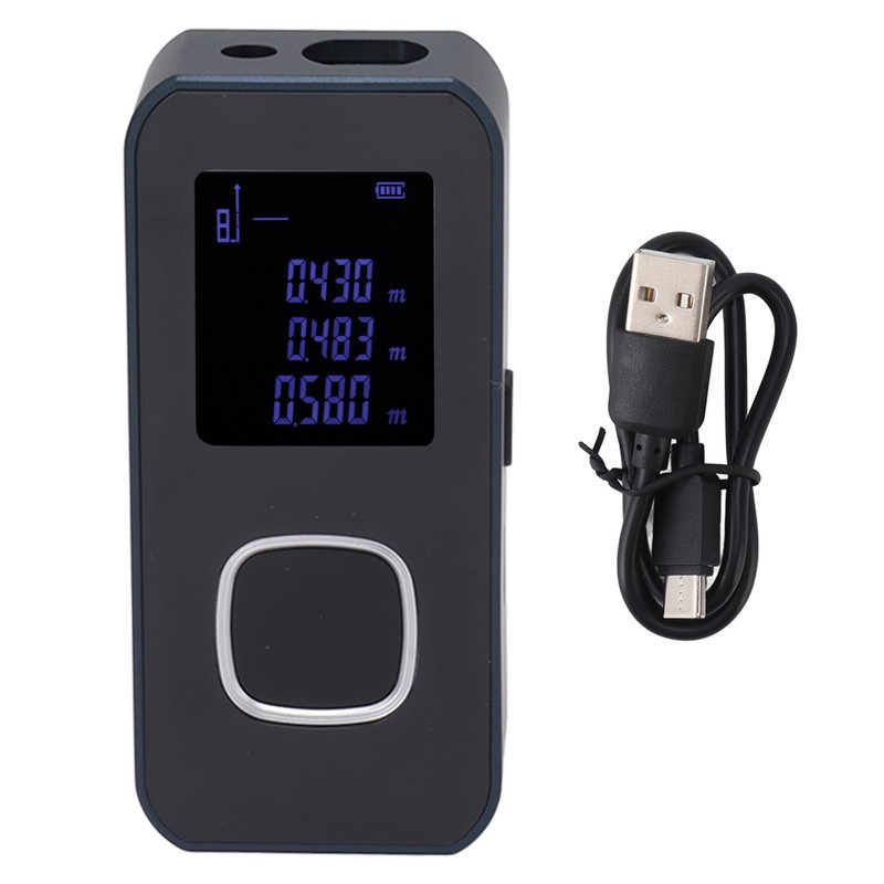 Handheld Laser Measure Tool Mini Infrared Measuring Instrument for Area