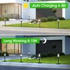 Eyrosa Solar Lights Outdoor, 12 Pack Waterproof Solar Landscape Lighting