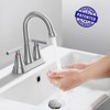 Hurran Bathroom Faucets for Sink 3 Hole, Hurran 4 inch