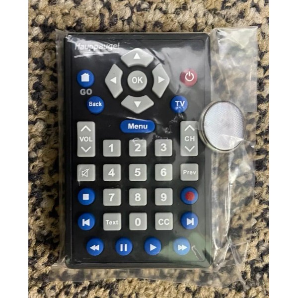 Hauppauge R-005 Black Wireless Handheld Digital to Analog Tuner Remote