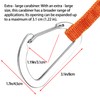 MOOCY Kayak Paddle Leash, 3-7 ft Stretchable Strap Lanyard for