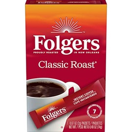 Folgers Classic Roast Instant Coffee Single Serve - 24 Packets (2 Count)