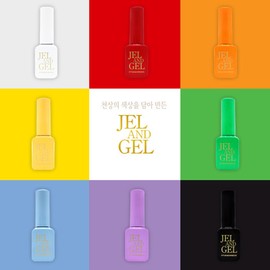 Gel Angel Premium Color Gel 102 types, full color, single item / 젤앤젤 프리미엄 컬러젤 102종 풀칼라 단품