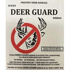Olson Products Inc. SDGR-0150 Guard 500ft. 500 Foot pre Coated Deer gurad Ribbon, White/Brown