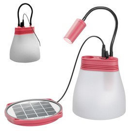 Bright SunBell 80 Solar Lamp LED, USB Charging Station, 180 Hours Running