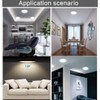 S NMT Motion Sensor Led Ceiling Light 1200 Lumen,100 Watt