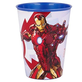 Avengers Rolling Thunder 260 ml BPA Free Plastic Reusable Children's Cup - Avengers Rolling Thunder