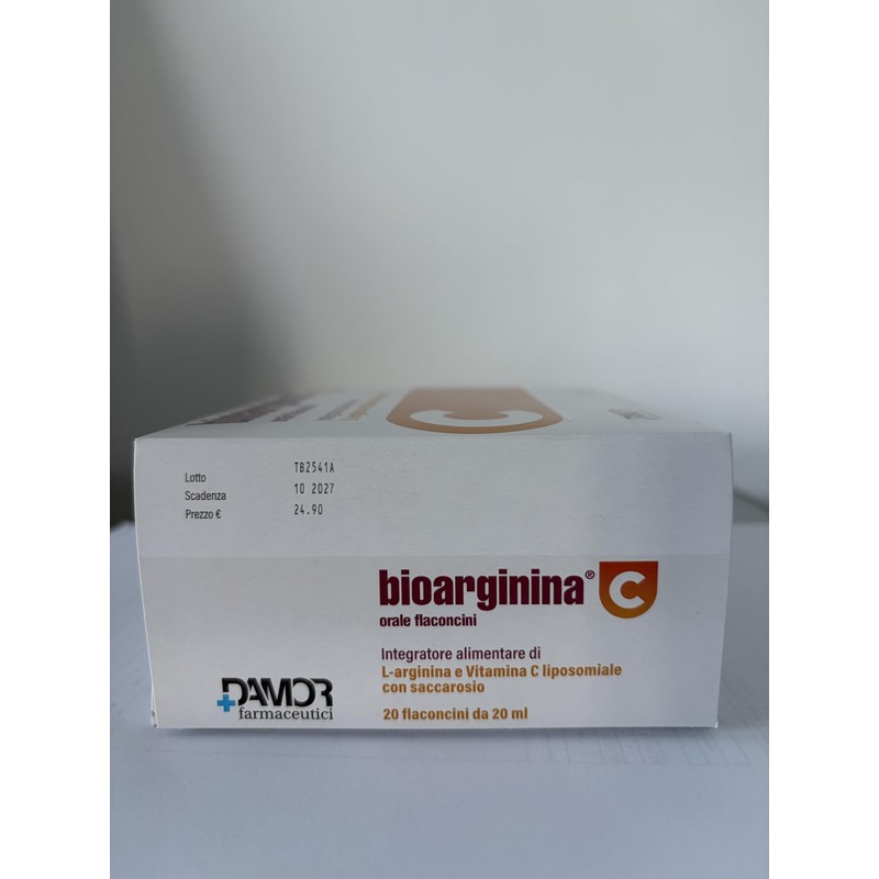 Damor - Bioarginina C Orale 20 Flaconcini con L-Arginina e
