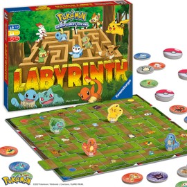 Ravensburger Ravensburger 26949 - Pokémon Labyrinth - Familienspiel für 2-4 Spieler ab 7 Jahren