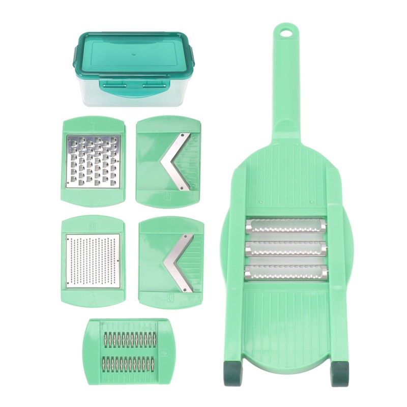 Vegetable Shredder Multifunction Stainless Steel Blades Dishwasher Safe Veggie Chopper