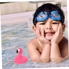 Outanaya 2pcs Flamingo Floating Pool Thermometer for Hot Tub Spa