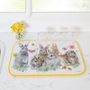 Primitives by Kathy Flower Bunny Drying Mat