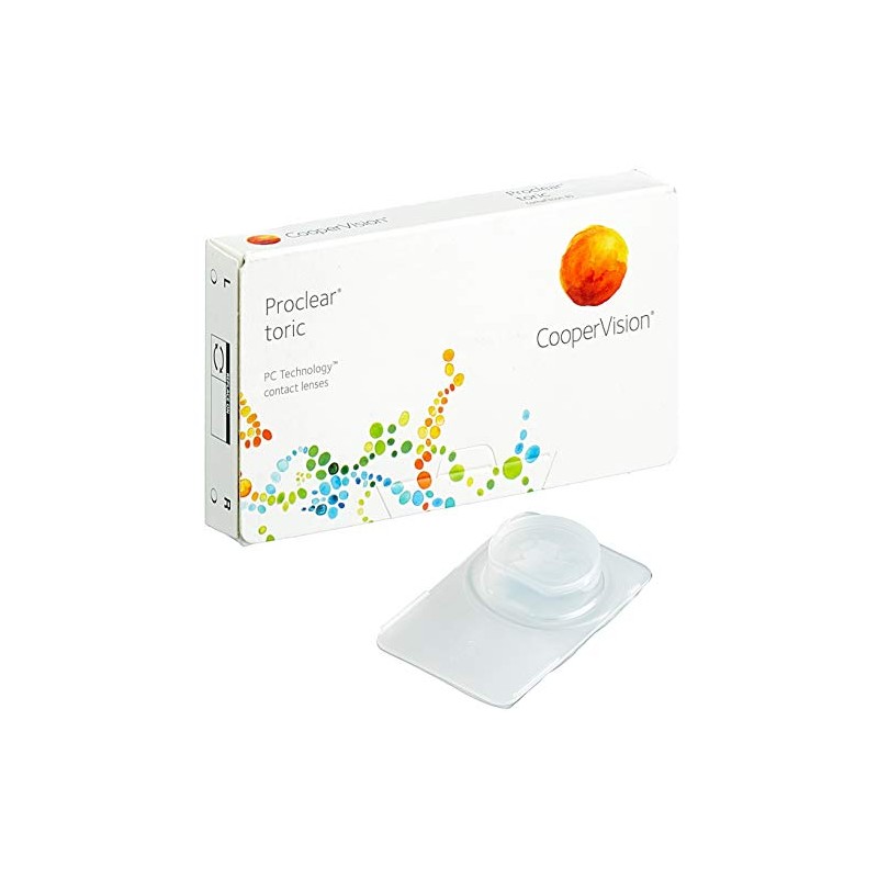 Proclear Toric, torische Monatslinsen weich, 6 Stück / BC 8.8