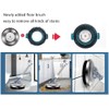 Michao Spin Mop Bucket Deluxe 360 Spinning Floor Cleaning System
