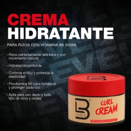 Crema Hidratante L3 Level 3 Para Rizos Con Vitamina B5 250ml