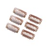 YANTAISIYU 20 Pieces 32mm Hairpieces Snap Clips U Shape Wig